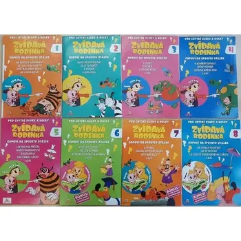 DVD film Kolekce Zvídavá rodinka 8 DVD