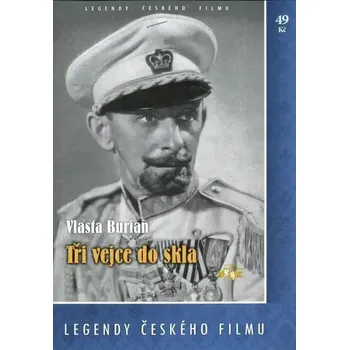 DVD film Tři vejce do skla - papírová pošetka DVD