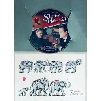 DVD film Sherlock Holmes 23 - Zlatý skřipec - DVD /dárkový obal/