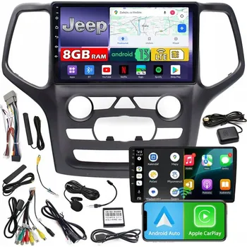 Autorádio AUTORÁDIO NCS ZQ9 JEEP GRAND CHEROKEE 2014-2017 ANDROID 8GB LTE