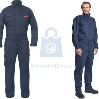 Jednorázový oděv Kombinéza pracovní MULTINORM TECH PM, CERVA navy, 3XL, balení 1 ks