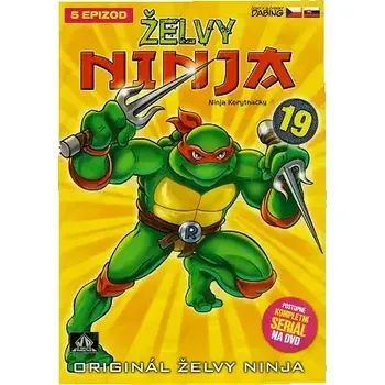 DVD film Želvy ninja 19 - VAPET ( plast ) DVD