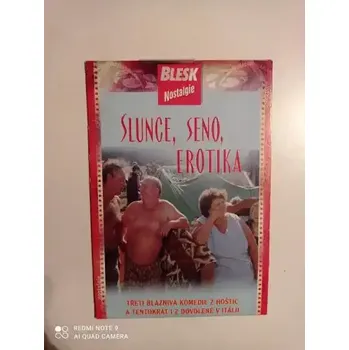 DVD film Slunce, seno, erotika /pošetka/