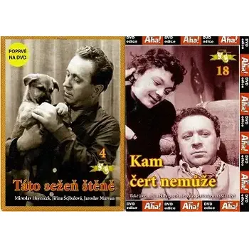 DVD film Nedělní filmy pro pamětníky 8: Miroslav Horníček - 2x DVD