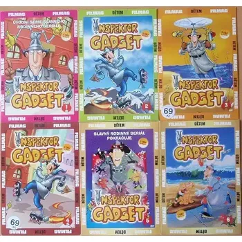 DVD film Kolekce Ispektor Gadget - 6 DVD