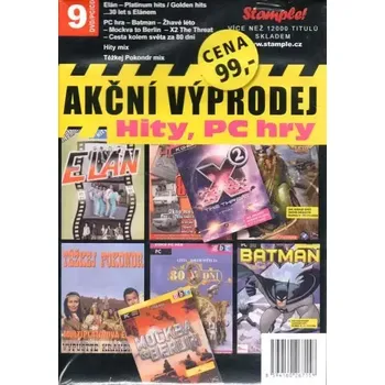 DVD film Kolekce Akční výprodej hity, Pc hry 9DVD/PC