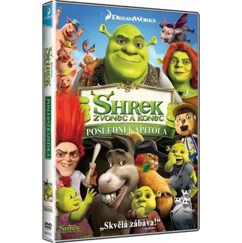 DVD film Shrek: Zvonec a konec - poslední kapitola - DVD plast /bazarové zboží/