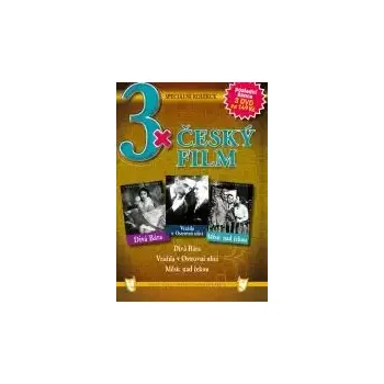 DVD film 3x Český film - Divá Bára / Vražda v Ostrovní ulici / Měsíc nad řekou DVD