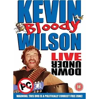 DVD film Kevin Bloody Wilson - Live Under Down - v originálním znění bez CZ titulků - DVD /plast/