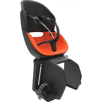 cyklosedačka PRODIGEE - dětská sedačka Icon zadní na nosič černá/oranžová