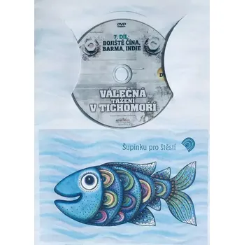 DVD film Válečná tažení v Tichomoří 7 - Bojiště Čína, Barma, Indie - DVD /dárkový obal/