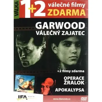 DVD film Garwood - Válečný zajatec + Operace Žralok + Apokalypsa - DVD digipack /bazarové zboží/
