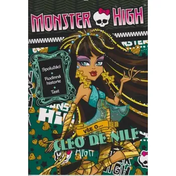 Pohádka Monster high - vše o Cleo De Nile+samolepky