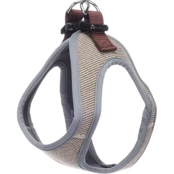 Postroj pro psa Postroj textil Herbert sv.hnědý M Flamingo