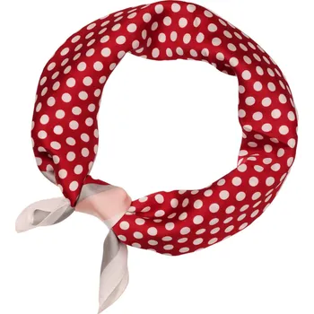 Stevardes hedvábný šátek letuška JK-209 vínová