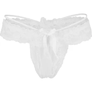 Kalhotky Sosha tanga šňůrková 2026 UNI bílá