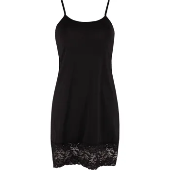 Ilka spodnička s krajkou pro plné tvary 9567 L černá