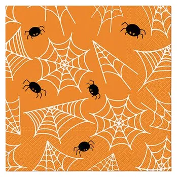 Papírový kapesník Ubrousky PAW Dekor L (20ks) Spiders Web