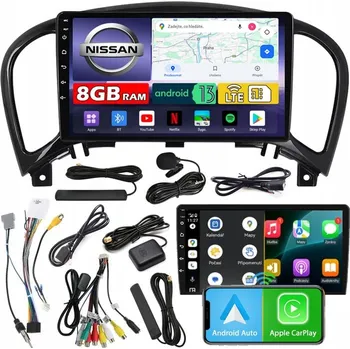 Auto Hi-Fi AUTORÁDIO NCS ZQ9 NISSAN JUKE 2010-2019 ANDROID NAVIGACE 8GB LTE