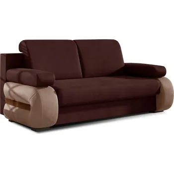 Pohovka Rozkládací pohovka LAURA 202 cm Monolith 29/Monolith 09 tmavě hnědá