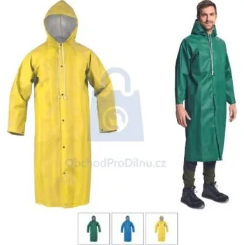 Pánský kabát Plášť do deště MERRICA, CERVA žlutá, M, balení 1 ks