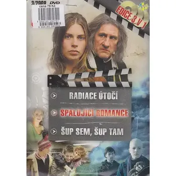 DVD film Radiace útočí / Spalující romance /Šup sem, šup tam - DVD