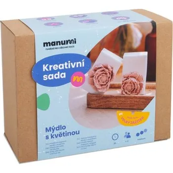 kreativní sada Manumi kreativní sada na výrobu mýdla s květinou