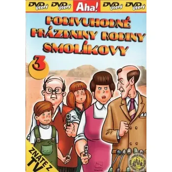 DVD film Podivuhodné prázdniny rodiny Smolíkovy 3 - DVD