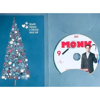 Můj přítel Monk 9 - Pan Monk a zemětřesení - DVD /dárkový obal/