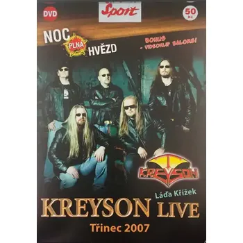 DVD film Kreyson Live - Třinec 2007 - DVD /pošetka/