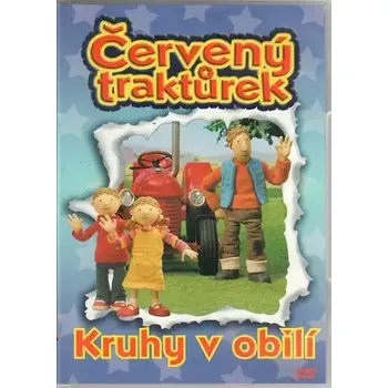 DVD film Červený traktůrek - Kruhy v obilý ( plast ) - DVD