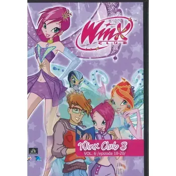 DVD film Winx Club - 3.série, 6. DVD, díly 18-20