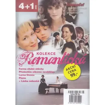 DVD film Kolekce romantická - 4+1 DVD
