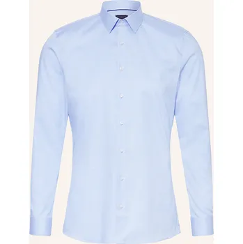 Pánská košile Olymp Pánská Košile No. Six Super Slim, tmavě modrá / bílá, 38