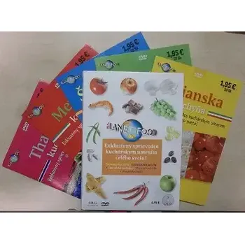 DVD film Kolekce Planet Food 5x DVD