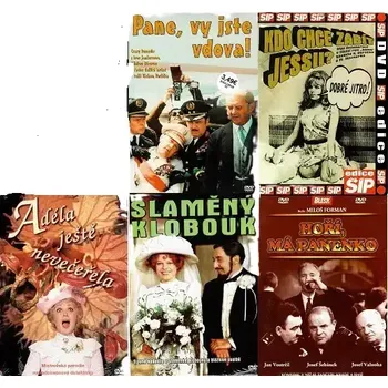 Kolekce slavné české komedie I. - 5 DVD