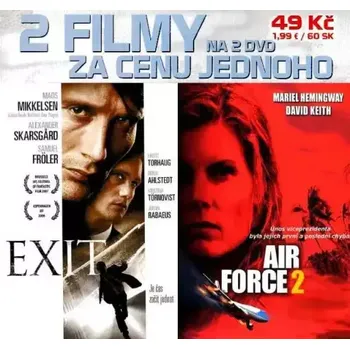 DVD film Air Force 2 + Exit - DVD