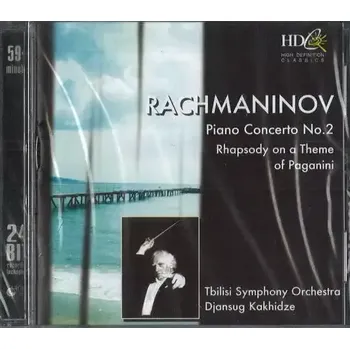 Česká hudba Rachmaninov - Piano concerto no. 2 - CD
