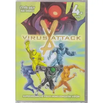 DVD film Virus Attack 4. DVD