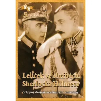 DVD film Lelíček ve službách Sherlocka Holmesa - Papírová pošetka DVD