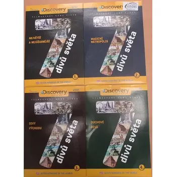 DVD film Kolekce 7 divů světa - 4 DVD