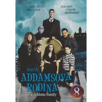DVD film Nová Addamsova rodina 8 - DVD