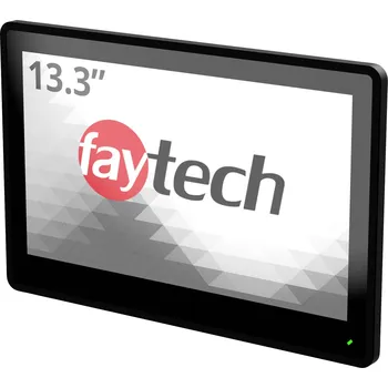 Monitor Faytech FT133BX6413ECAPOB dotykový monitor 33.8 cm (13.3 palec) 1920 x 1080 Pixel 16:9 HDMI(TM), DisplayPort, Audio-Line-in , Audio-Line-out , Wi-Fi, USB 2.0, USB