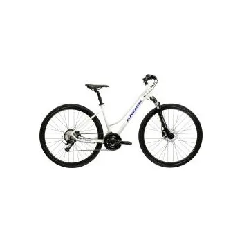 Dámské crossové kolo Kross Evado 4.0 28" Gen 007 - šedá / námořnická modrá / lesk, rámu M(17", 158-170 cm)