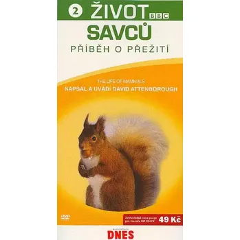 DVD film Život savců 2 - DVD
