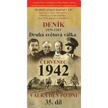 DVD film Deník - Druhá světová válka díl.35 - Červenec 1942 - DVD