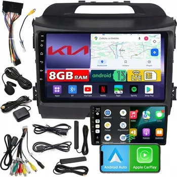 Autorádio Autorádio NCS ZQ9 Kia Sportage III 2010-2015 Android Navigace 8GB LTE