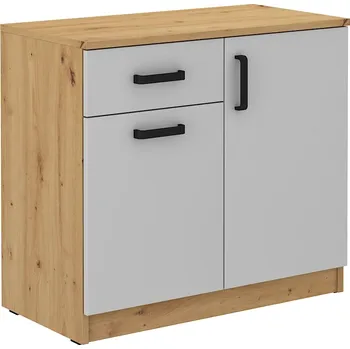 Komoda LEMPERT Komoda Malta 820 - dub artisan / světle šedá