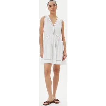 Dámské šaty Seafolly Letní šaty Beach Basics 52931-DR Bílá Regular Fit M