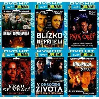 Kolekce DVD HIT Krimi - 6x DVD